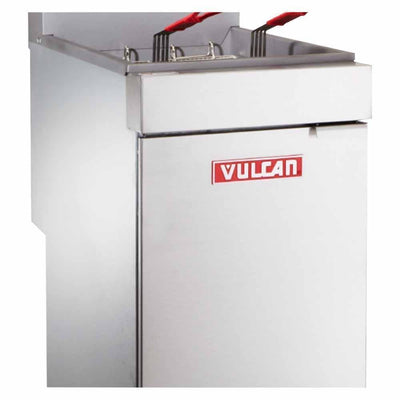 Vulcan by Hobart LG300 Freidora a Gas Puerta Reforzada Acero Inoxidable - Freidores - Vulcan - KitchenMax Store