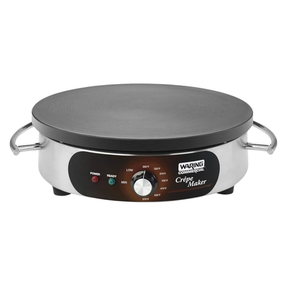 Crepera Waring WSC160X, en acero inoxidable.