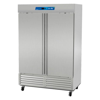 Asber ARR-49-H HC Refrigerador Vertical 2 Puertas Solidas 6 Parrillas Acero Inoxidable - Refrigeradores - Asber - KitchenMax Store