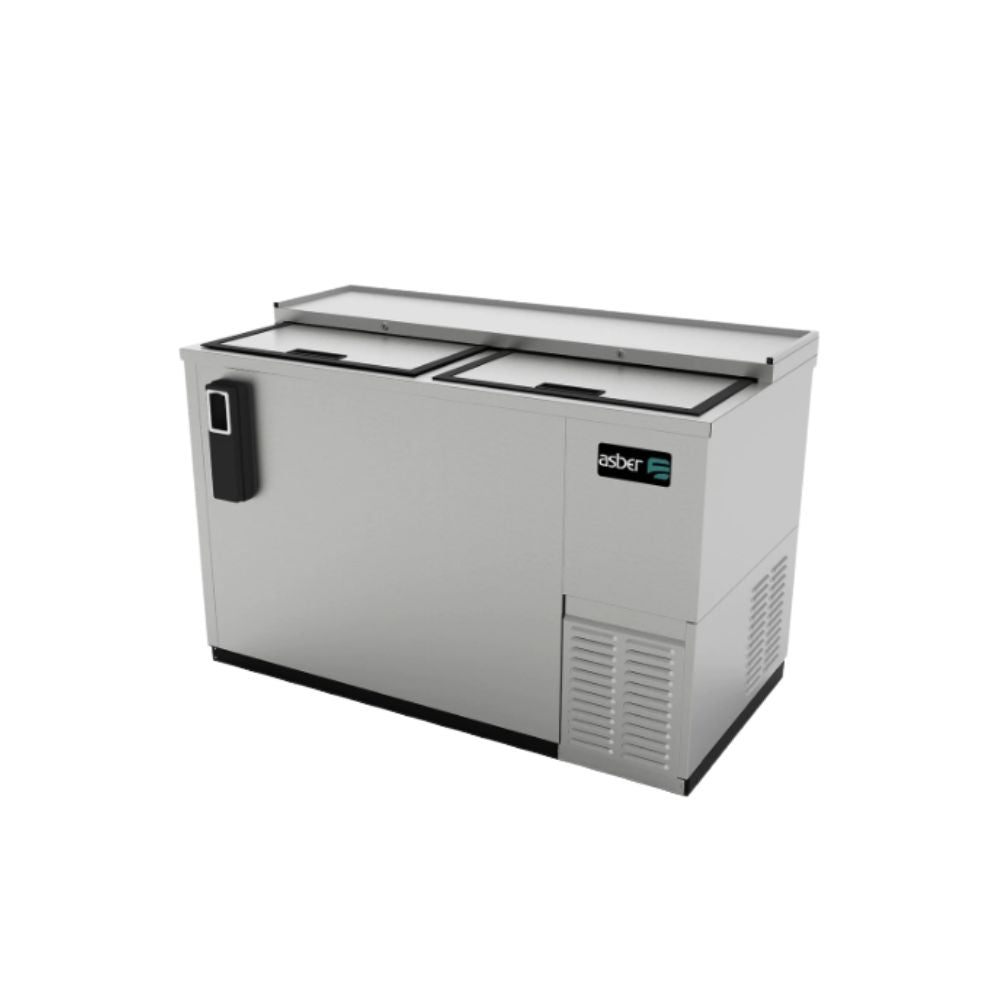 Asber ADBC-50 HC / S-HC Botellero Frente 129 cm Doble Tapa Corrediza - Botelleros - Asber - KitchenMax Store