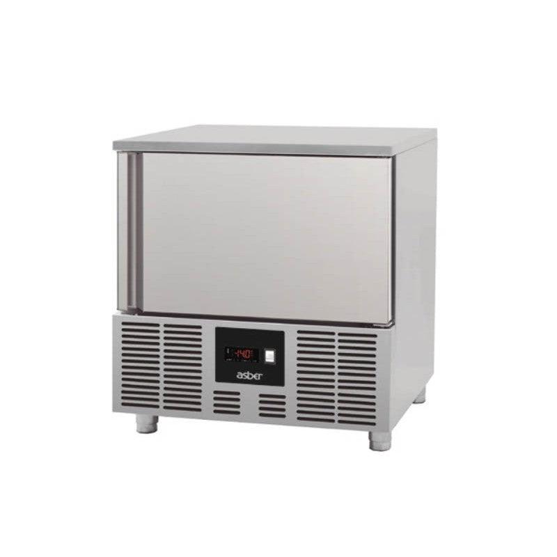 Asber EBC-05 Abatidor Congelador Conservador Alimentos Comida Banquetes Enfriador Restaurantes. Ideal como conservador, alimentos, comida, banquetes, enfriador, restaurantes, tienda, disminuir temperatura, autoservicio, hotel, conservador, alimentos, comida, hotelería, etc. KitchenMax.Store. Envíos seguros a todo México. Cotiza hoy mismo.