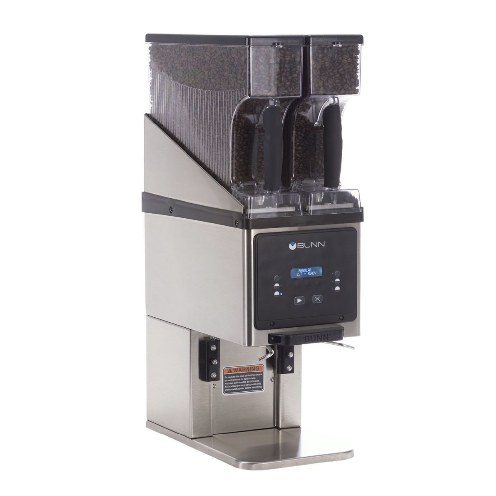 Bunn MHG, 120V 60HZ SST Molino Cafe Programable 2 Tolvas 6 lb Cafeteria Envíos seguros a todo México. Cotiza hoy mismo. KitchenMax.Store
