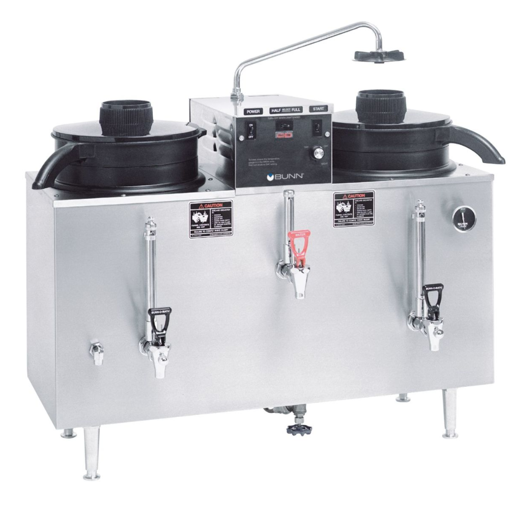 CAFETERA BUNN U3 S.S 20500.0001 | Cafetera Urna Eléctrica | 20 Galones | Acero Inoxidable | Sala de Juntas Oficinas