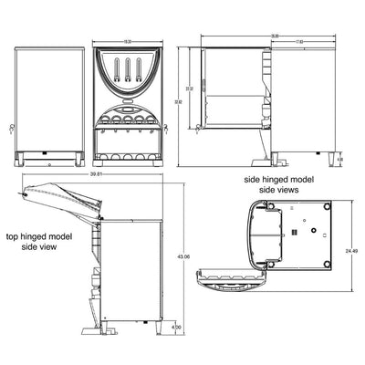 Bunn iMIX-5, 120V SS BLK Dispensador Bebidas Calientes para Restaurantes Tienda de Convivencia Cafeterías Restaurantes Establecimiento Cocina Comedor Negocio Bebidas Bar Tiendas de Convivencia. KitchenMax.Store. Envíos seguros a todo México. Cotiza hoy mismo.