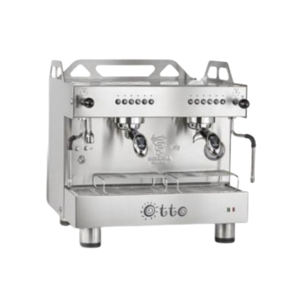 CRT OTTO COMPACT DE AF 2GR SS Maquina Cafe Italiana Caldera 8 Litros 360 tazas Dosificacion Electronica - - CRT - KitchenMax Store
