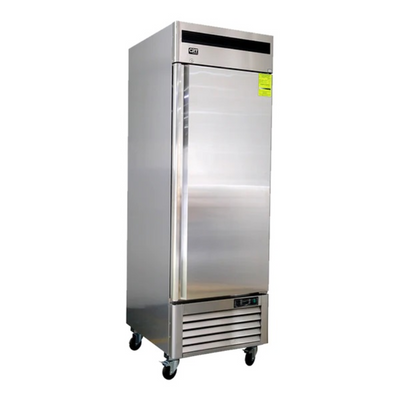 CRT RVC211P Refrigerador Conservador Vertical 1 Puerta Solida 3 Parrillas para Restaurante Cocina Industrial Restaurante Lacteos Industrial Cocina Cremeria Comercios Insumos Carniceria Hotel Panaderia Refresquero Latas Bar . KitchenMax.Store. Envíos seguros a todo México. Cotiza hoy mismo.
