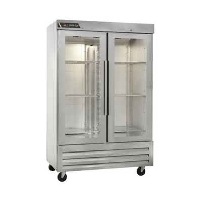 Centerline CLBM-49R-FG-LR Refrigerador Vertical 2 Secciones 2 Puertas Cristal Abertura a la Izquierda Derecha - - Centerline - KitchenMax Store