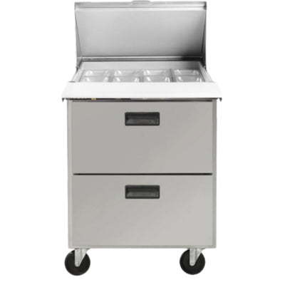 Centerline CLPT-2708-DW 27” Mesa Preparacion Trabajo 2 Cajones 70.9 cm - - Centerline - KitchenMax Store