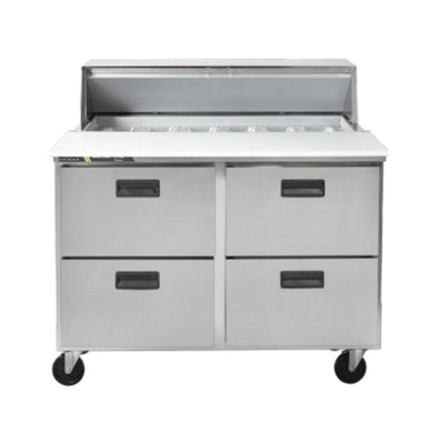 Centerline CLPT-4812-DW 48” Mesa Preparacion Trabajo 4 Insertos 123.4 cm - - Centerline - KitchenMax Store