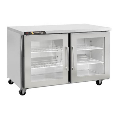 Centerline CLUC-36R-GD-LR 36” Refrigerador Bajo Barra Puertas Crital con Abertura Izquierda Derecha 92.1 cm - - Centerline - KitchenMax Store