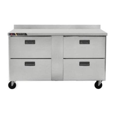 Centerline CLUC-60R-DW-WT 60” Refrigerador Bajo Barra Mesa Trabajo 4 Cajones 152.9 cm - - Centerline - KitchenMax Store