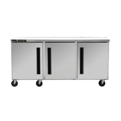 Centerline CLUC-72F-SD-LRR 72” Congelador Bajo Barra 3 Puertas Solidas Abertura Izquierda Derecha 183.3 cm - - Centerline - KitchenMax Store