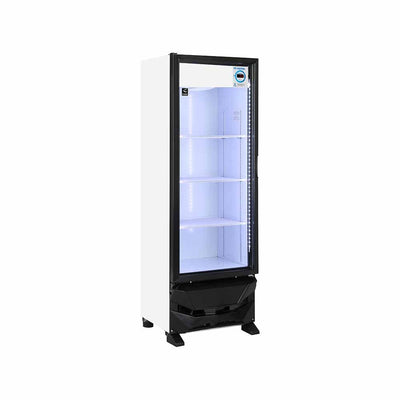 Criotec CFX-11 Refrigerador Vertical Restaurante Bar 1 Puerta Cristal 3 Parrillas 314.60 Litros de capacidad Iluminación LED - Refrigeración - CRIOTEC - KitchenMax Store