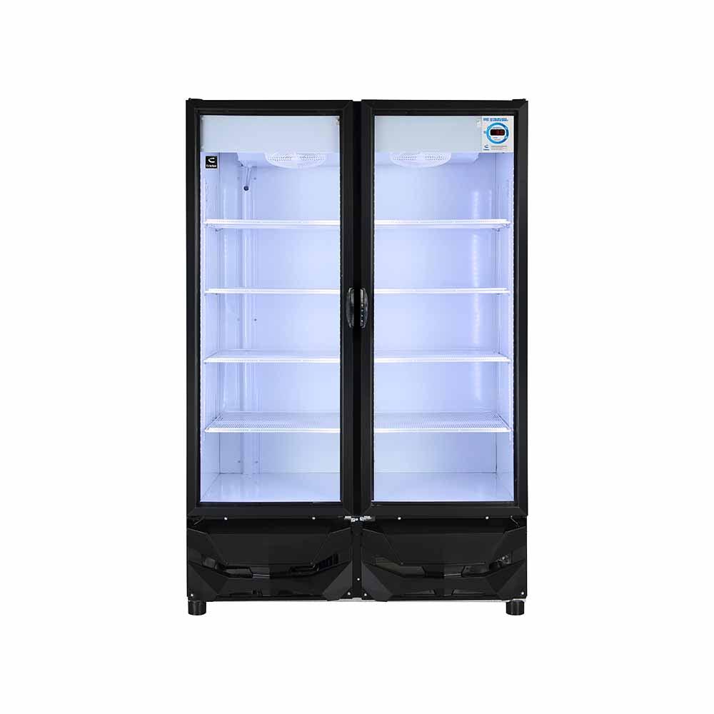 Criotec CFX-42 2P Refrigerador Vertical 2 Puertas de Cristal 8 Parrillas 1243 Litros capacidad Iluminación LED - Refrigeración - CRIOTEC - KitchenMax Store