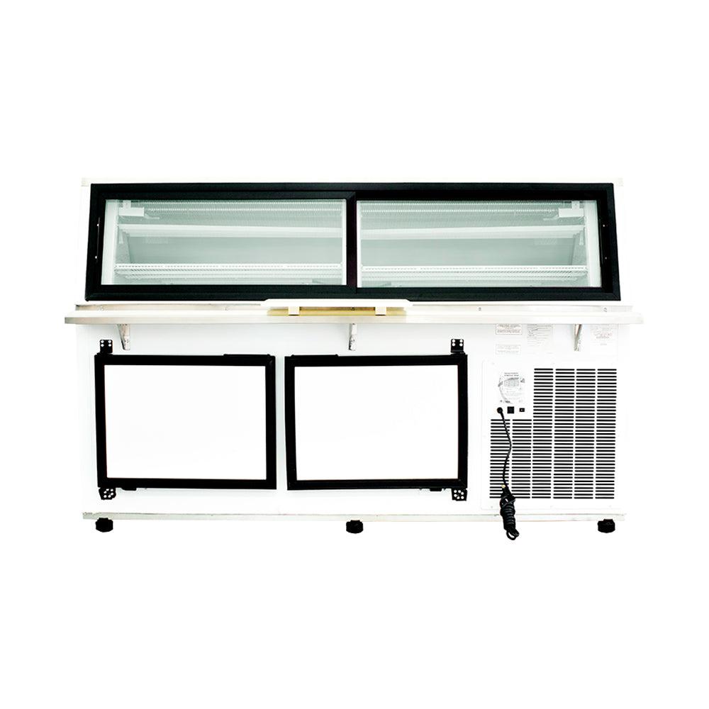 Criotec VCR-200 Vitrina Exhibidora Cristal Curvo - Vitrinas Refrigeradas - CRIOTEC - KitchenMax Store