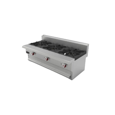 Drago CG-30-SLIM Parrilla 3 Quemadores Frente 92 cm Gas Acero Inoxidable - - Drago - KitchenMax Store