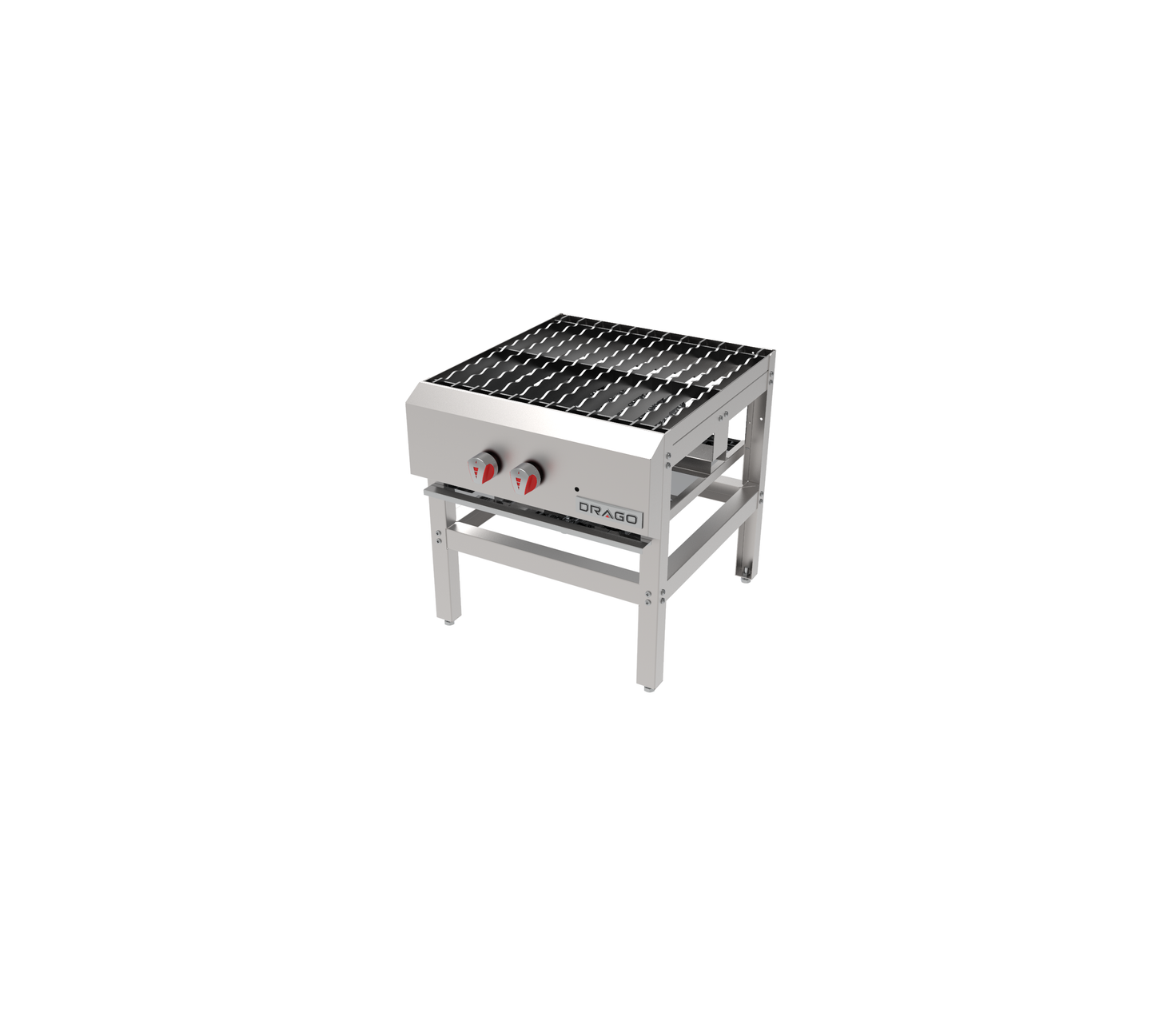 Drago EG-13 Estufon 1 Seccion Acero Inoxidable - - Drago - KitchenMax Store