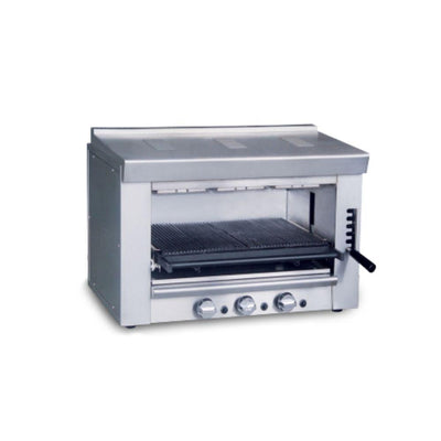 Ecomax by Hobart REB-03X Salamandra Gas 3 Quemadores Gris - Salamandras / Gratinadoras - Ecomax - KitchenMax Store