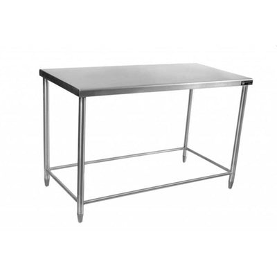 Ferro 15423103 Mesa Central Sin Entrepaño Acero Inoxidable 210 cm - Mesa de Trabajo - Ferro - KitchenMax Store