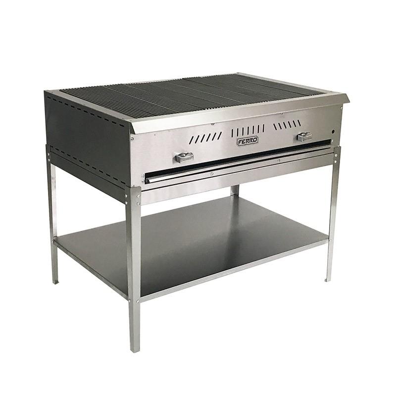 Ferro 16001001 Asador Gas Piedra Volcanica Acero Inoxidable Gris Asar Negocio Tostar Restaurante Cocina Comedor Industriales Asada Autoservicio Alta Cocina. Ideal para restaurante, cocina, industrial, tostar, abrasar, alta cocina, banquetes, alta cocina, negocio, cocinar, carne, res, puerco, pollo, hamburguesas, verduras, vegetales, elotes, barbecue, bbq, brochetas, carne asada, autoservicio, etc. KitchenMax.Store. Envíos seguros a todo México. Cotiza hoy mismo.