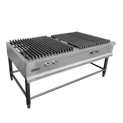 Ferro 16152102 Estufon Hércules 2 Quemadores Tipo Vulcan LP - Estufones / Fogones - Ferro - KitchenMax Store