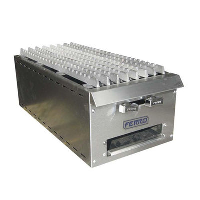 Ferro 16541003 Parrilla 2 Quemadores Lateral Acero Inoxidable - Parrilla - Ferro - KitchenMax Store