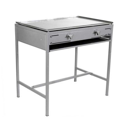 Ferro 16545003 Plancha Frente 90 cm Gas 2 Controles Acero Gris - Plancha - Ferro - KitchenMax Store