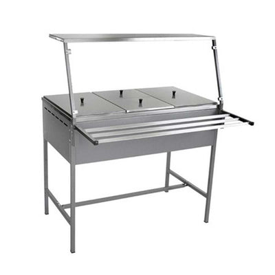 Ferro 16721003 Vaporera 4 Insertos Repisa Cubreestornudos - Baño maría / Vaporera / Mesa Caliente - Fria - Ferro - KitchenMax Store