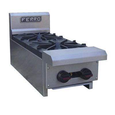 Ferro 23151122 Parrilla 2 Quemadores Gas LP Acero Inoxidable - Parrilla - Ferro - KitchenMax Store