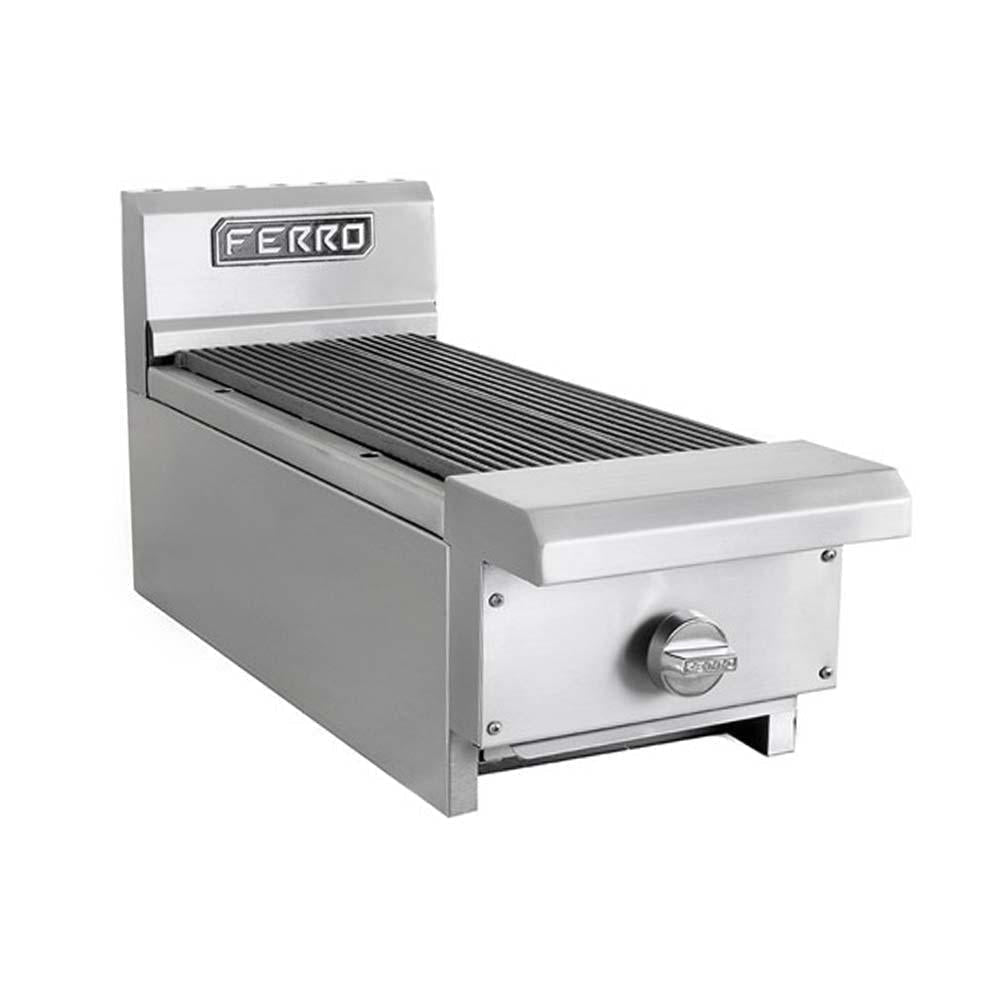 Ferro FR-A12C 23151133 Asador Frente 31 cm Gas 1 Control Acero Inoxidable Gris - Asador - Ferro - KitchenMax Store