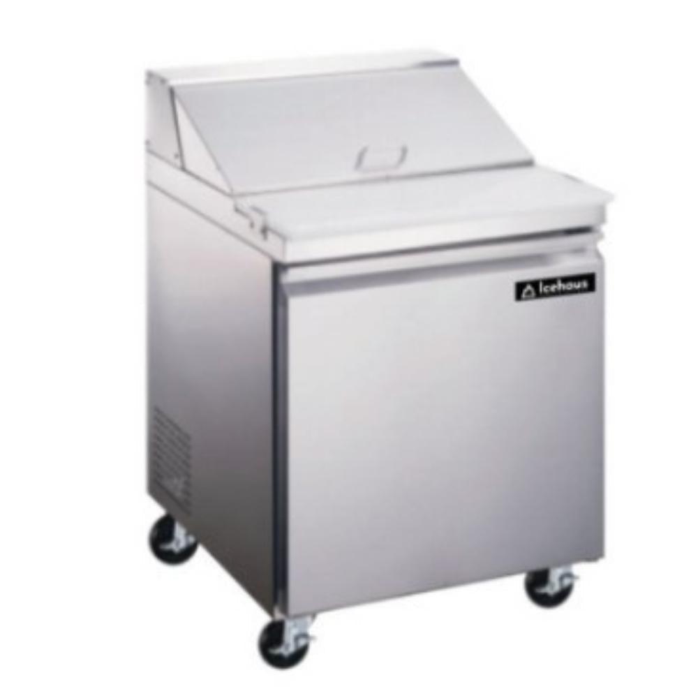 Icehaus MEMT-1P-SS-02 Mesa Congelada 1 Puerta Solida 7 Pies-177 Litros - Mesa Congelada - Icehaus - KitchenMax Store