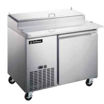 Icehaus MP-1P-SS-02 Mesa Preparacion 1 Puerta Solida 14 Pies-391 Litros - Mesas de trabajo refrigeradas - Icehaus - KitchenMax Store
