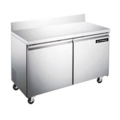 Icehaus MTR-2P-SS-02 Mesa Preparacion 2 Puerta Solida 12 Pies - 388 Litros - Mesas de trabajo refrigeradas - Icehaus - KitchenMax Store