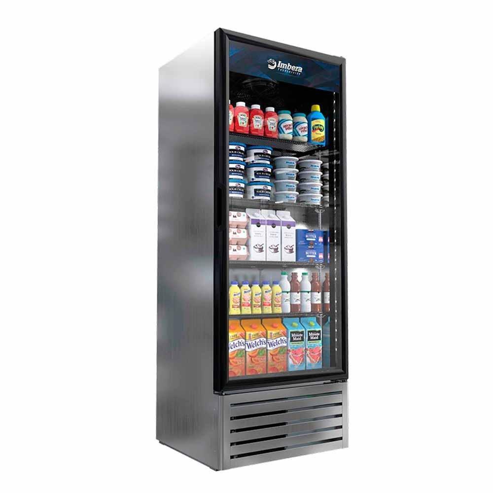 Imbera G319 Led 1018910 Refrigerador Intermedio Vertical con 1 Puerta de Cristal, 5 Parrillas - 543.68 Litros de capacidad. Con iluminación LED - Refrigeradores Verticales - Imbera - KitchenMax Store