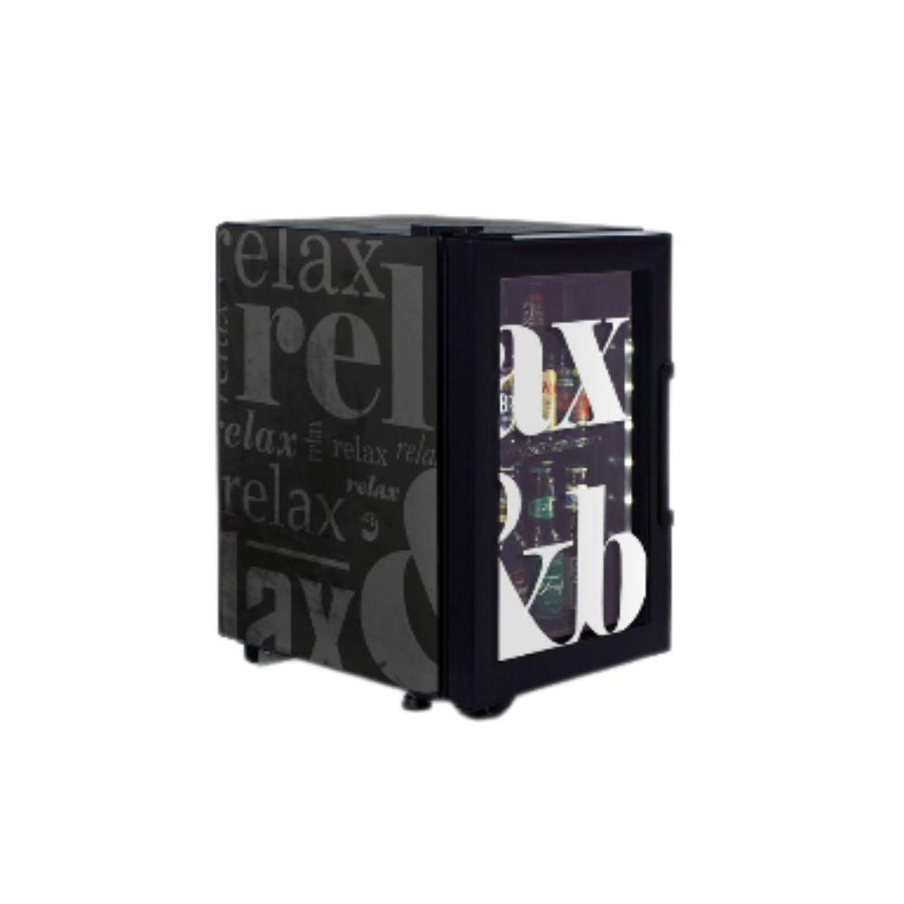 Imbera Home Cooler ENF SVC01-B1 S1C115BGN Refrigerador Vertical Minibar Enfriador Cerveza Vertica 1 Puerta Cristal - - Imbera - KitchenMax Store