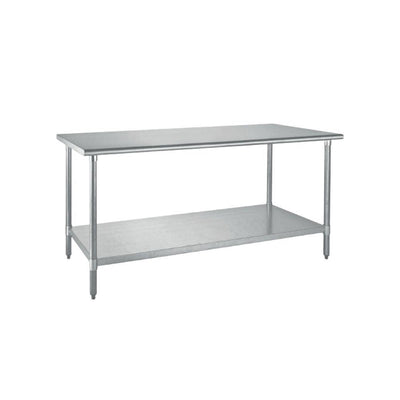King MTI-200 Mesa Trabajo Isla 2 Mt 200 x 70 x 90 cm Acero Inoxidable - - king - KitchenMax Store