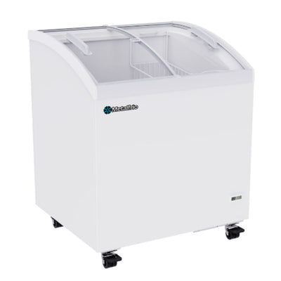 Metalfrio CHC200 Congelador Horizontal 2 Puertas Cristal Curvo Corredizas - - Metalfrio - KitchenMax Store