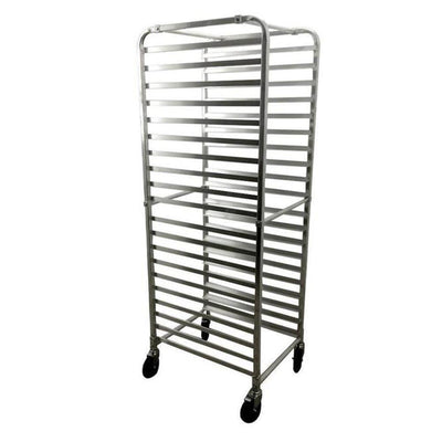 Migsa 6063-T5 Carro Espiguero Guias 20 Charolas Tubular Aluminio - Anaquel - Migsa - KitchenMax Store