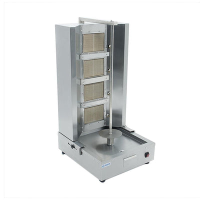 Migsa Bn-Rg04 Asador Doneraky Frente 52 cm Gas 1 Control Acero Inoxidable Gris - Asadores / Grills - Migsa - KitchenMax Store