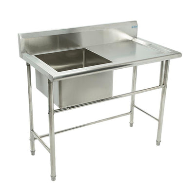 Migsa Bn-S09 Fregadero Sencillo Acero Inoxidable 1 Tarja. 110 cm. - Fregaderos - Migsa - KitchenMax Store