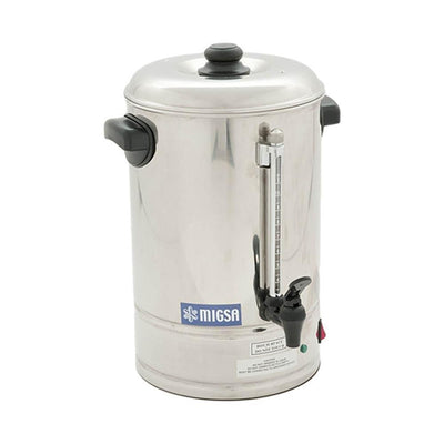 Migsa Cp-10 Cafetera Percoladora Secretarial 10 Lt. 60 Tazas Acero Inoxidable - Cafeteras Percoladoras - Migsa - KitchenMax Store