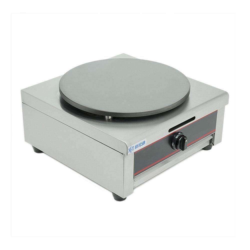 Migsa Gm-1 Crepera Sencilla A Gas 1 Plato 40 cm. Acero Inoxidable - Creperas - Migsa - KitchenMax Store