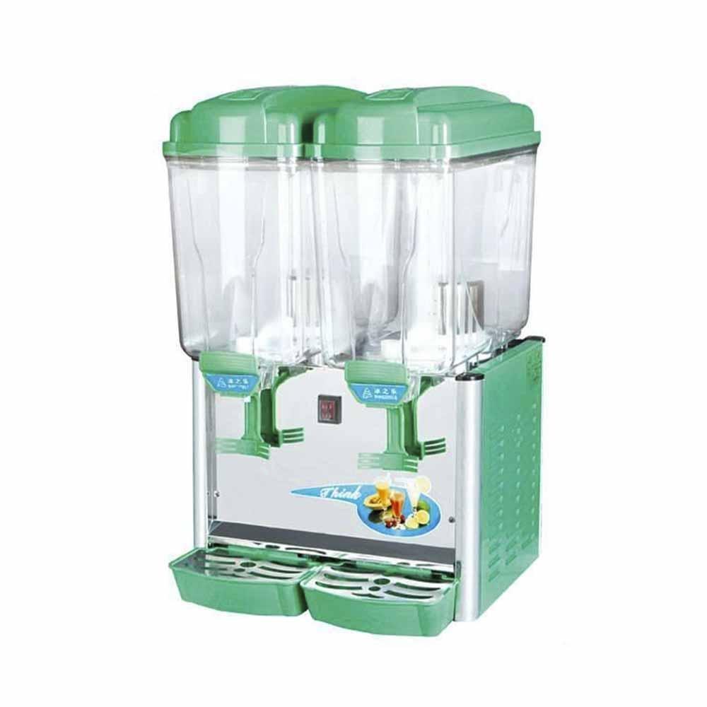 Migsa Lyj-230 Enfriador Aguas Frescas 2 Tanques 15 Lts. Acero Inoxidable Jugos Té Helado 110 V - Dispensadores de Bebidas - Migsa - KitchenMax Store