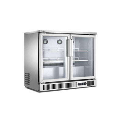 Migsa Sg250 Refrigerador Back Bar Puerta Cristal 2 Puertas 250 Lts - Refrigeradores - Migsa - KitchenMax Store