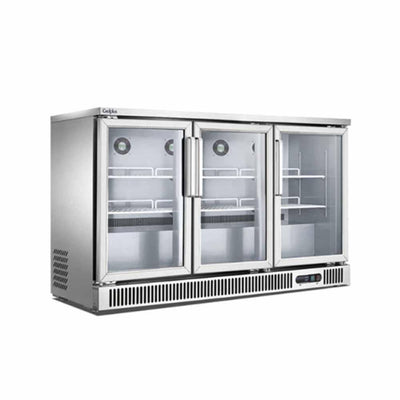 Migsa Sg380 Refrigerador Back Bar Puerta Cristal 3 Puertas 380 Lts - Refrigeradores - Migsa - KitchenMax Store