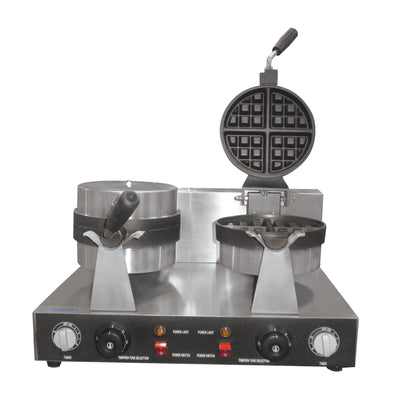 Migsa Uwbx-2 Wafflera Belga Giratoria Doble Eléctrica Acero Inoxidable 120 V - Wafleras - Migsa - KitchenMax Store