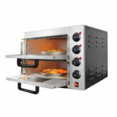 Migsa HPD-2 Horno Pizza Panaderia Pizzeria Restaurante Pasteleria Banquetes Cocina Industrial Alimentos Coccion. KitchenMax.Store. Envíos seguros a todo México. Cotiza hoy mismo.