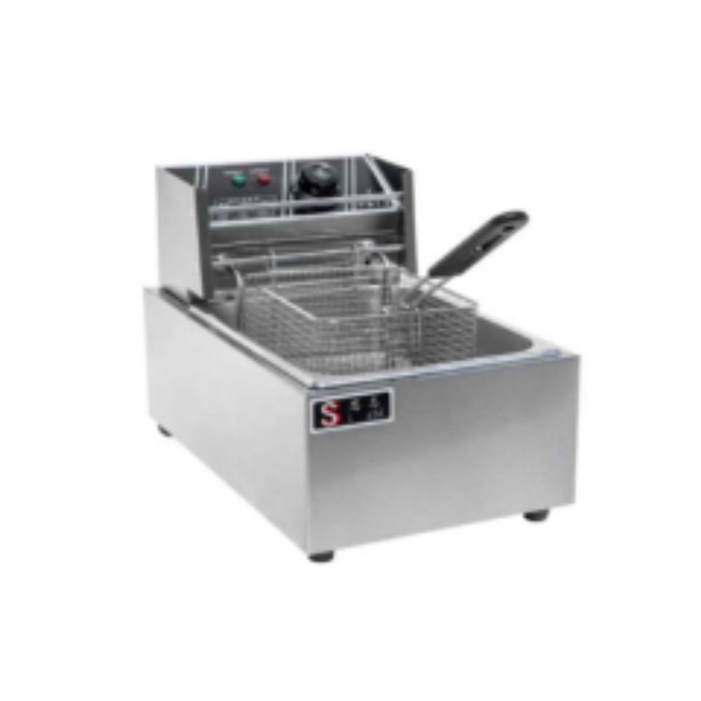 Migsa MFE-6 Freidora Electrica Mesa 1 Canastilla Restaurante Cocina Económica Freír Alimentos Freidores Alitas Papas A la Francesa Salchipulpos Pollo. KitchenMax.Store. Envíos seguros a todo México. Cotiza hoy mismo.