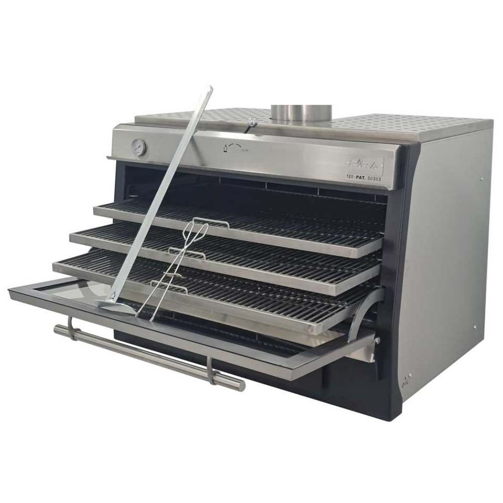 Pira 120 LUX ED 120.104 Horno para Carbon y Leña Cocina Gourmet - - Migsa - KitchenMax Store