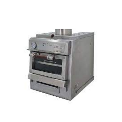 Pira 50 Silver 400.105 Horno para Carbon y Leña - - Migsa - KitchenMax Store